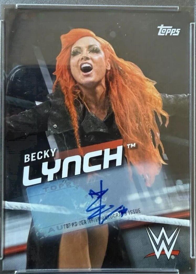 Becky Lynch [Silver Autograph] #16