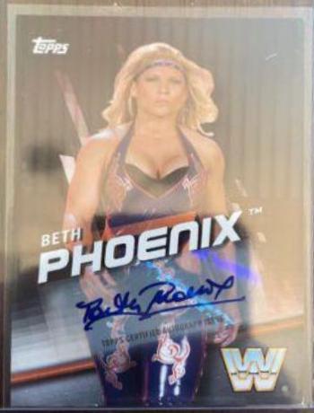 Beth Phoenix [Silver Autograph] #11