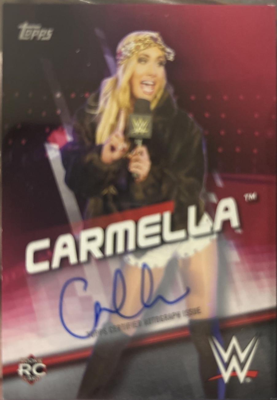 Carmella [Pink Autograph] #18