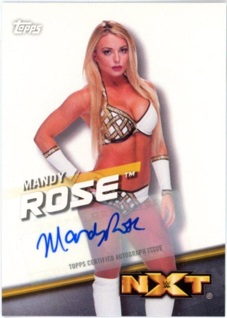 Mandy Rose [Autograph] #43
