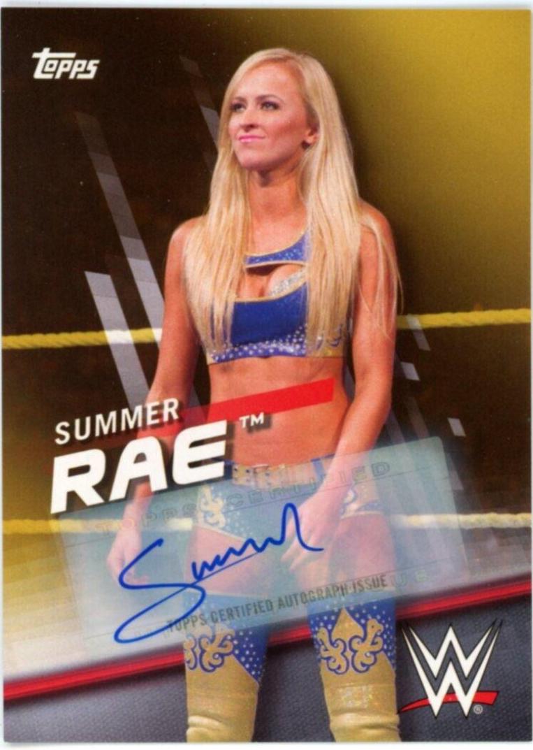 Summer Rae [Gold Autograph] #35