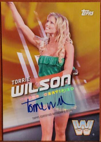 Torrie Wilson [Gold Autograph] #8