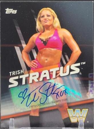 Trish Stratus [Silver Autograph] #7