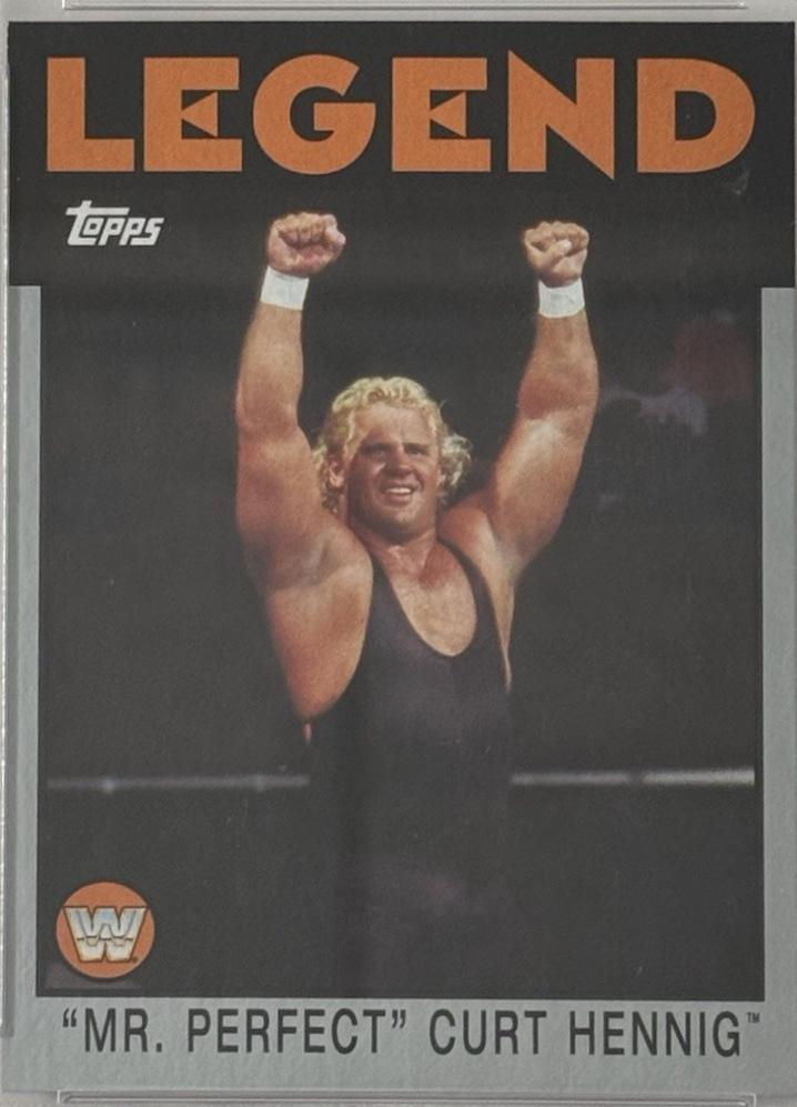 Mr. Perfect Curt Hennig [Silver] #93