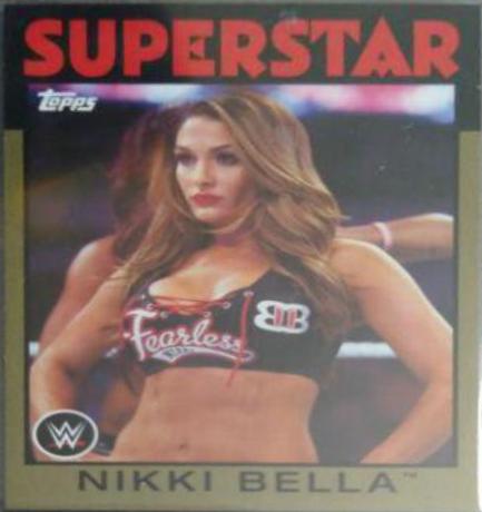 Nikki Bella [Gold] #50