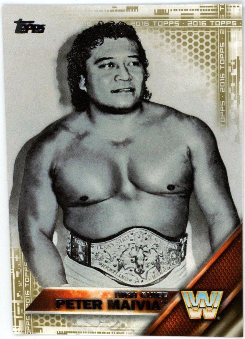 High Chief Peter Maivia [Gold] #171