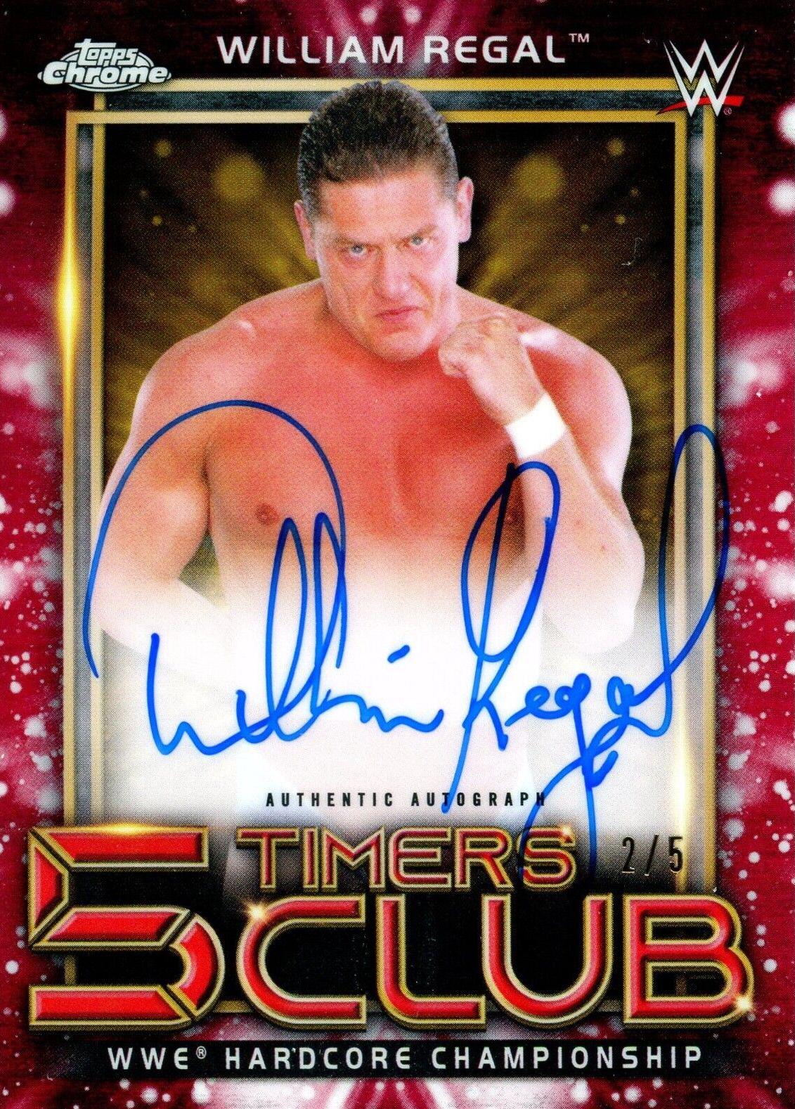 William Regal [Red Refractor] #5TA-WR
