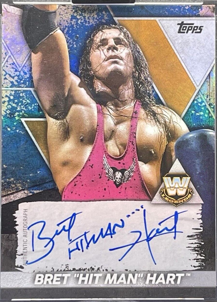 Bret Hit Man Hart [Sapphire] #L-BH