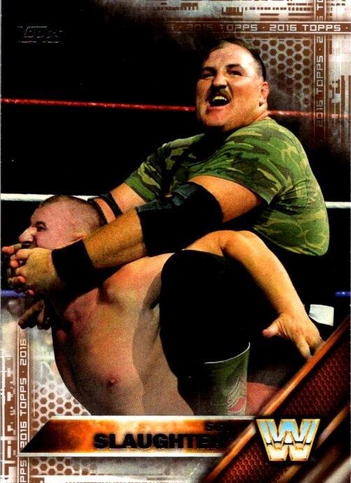Sgt. Slaughter [Bronze] #193