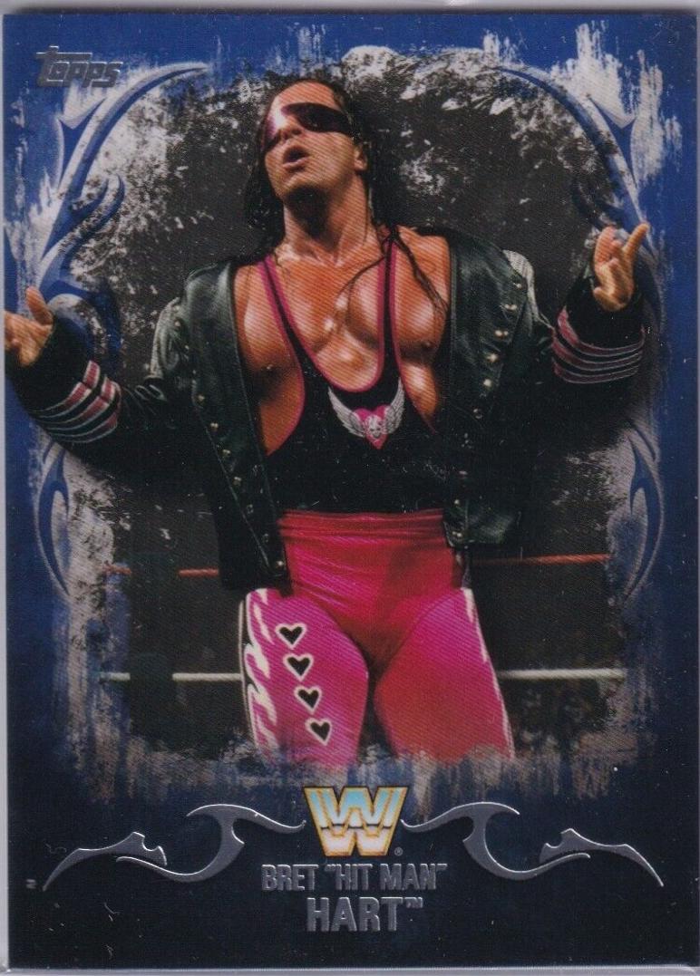 Bret Hit Man Hart [Blue] #49