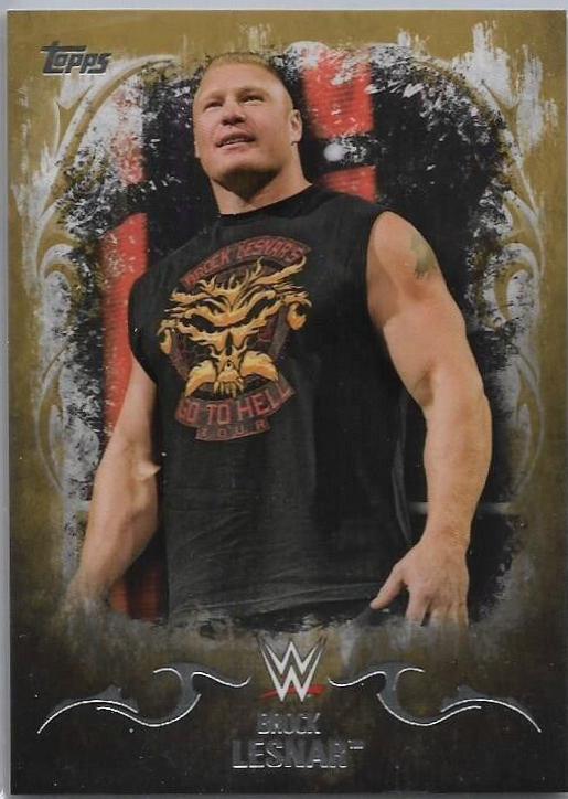 Brock Lesnar [Gold] #6