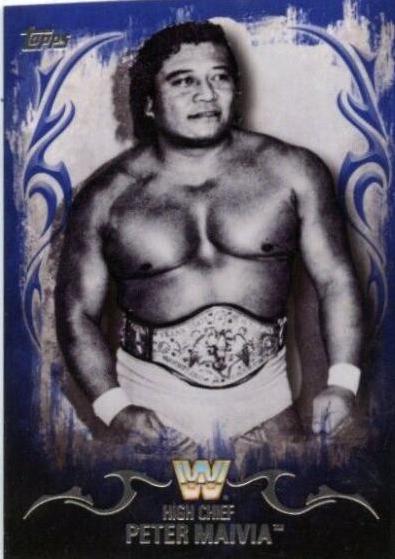 High Chief Peter Maivia [Blue] #60