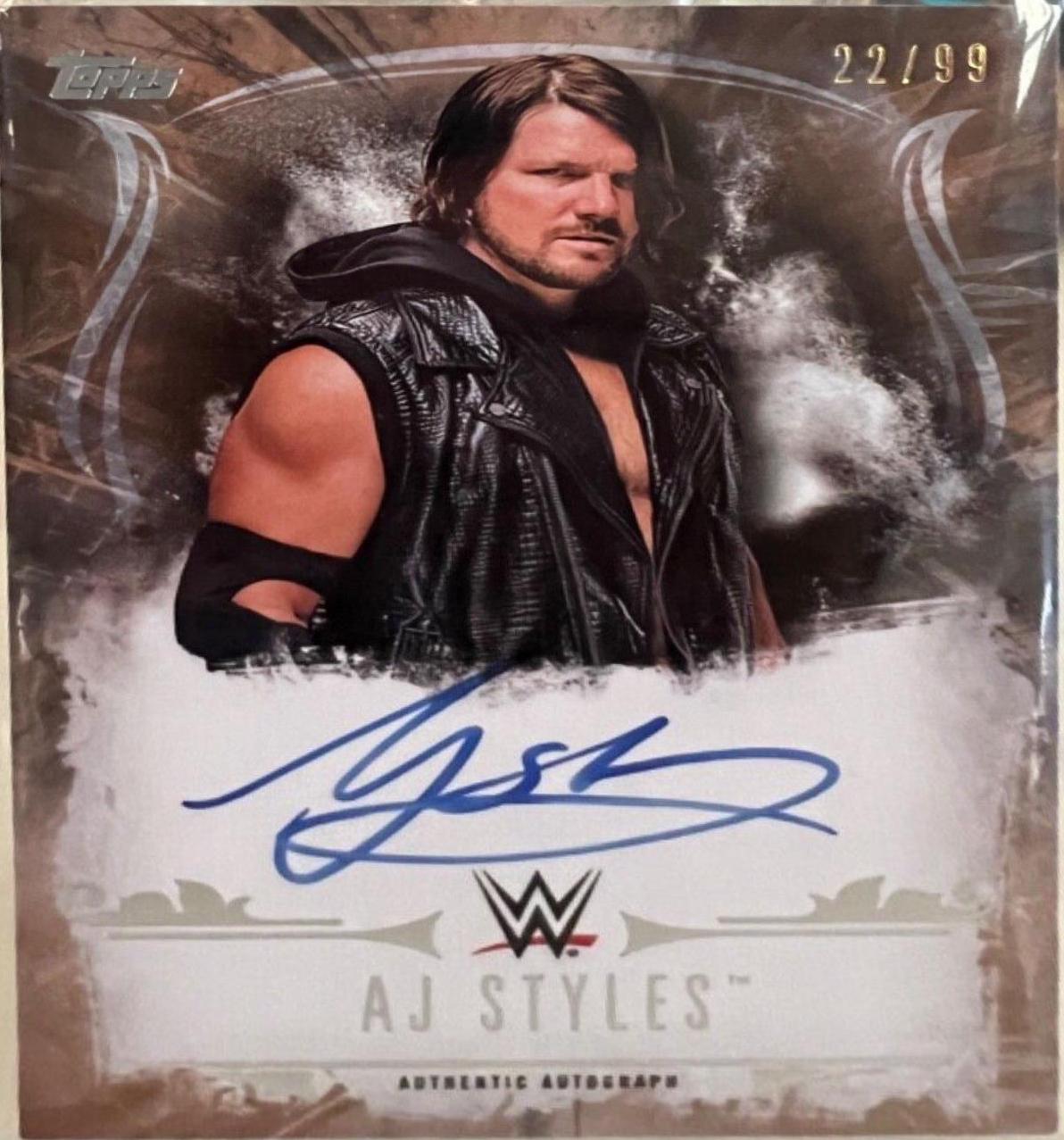 AJ Styles [Bronze] #UA-AJS