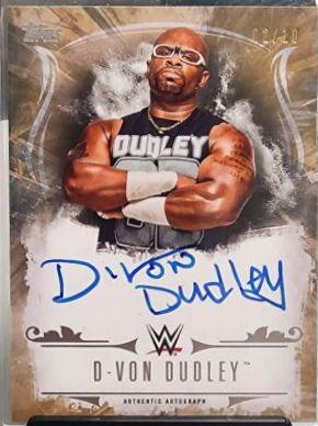 D Von Dudley [Gold] #UA-DD