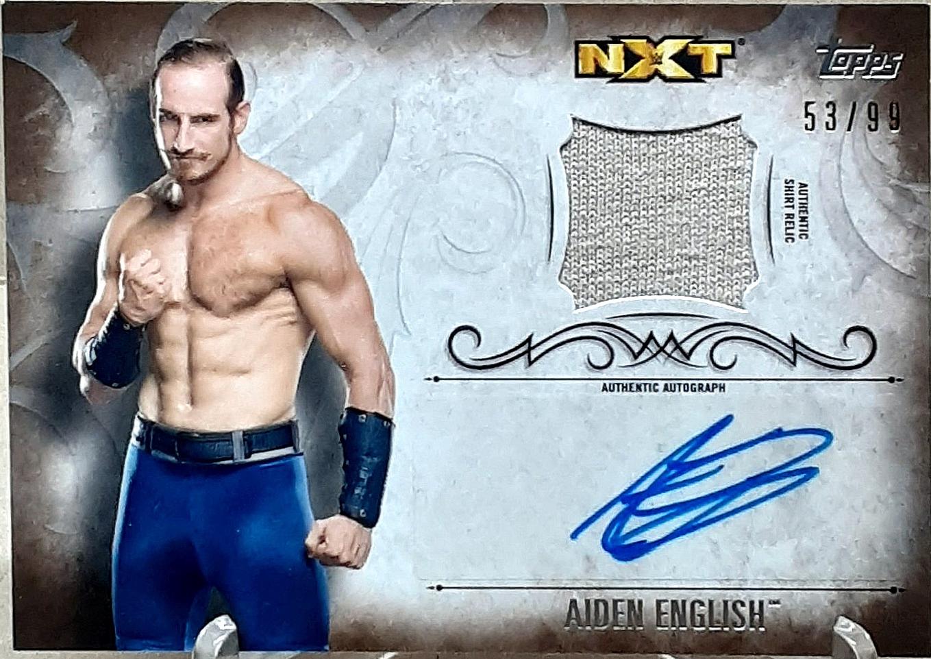 Aiden English [Bronze Autograph] #UAR-AE
