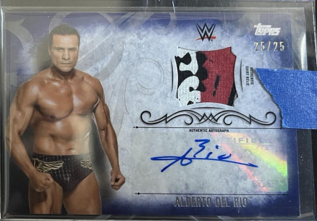 Alberto Del Rio [Blue Autograph] #UAR-ADR