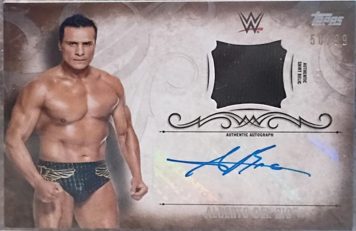 Alberto Del Rio [Bronze Autograph] #UAR-ADR