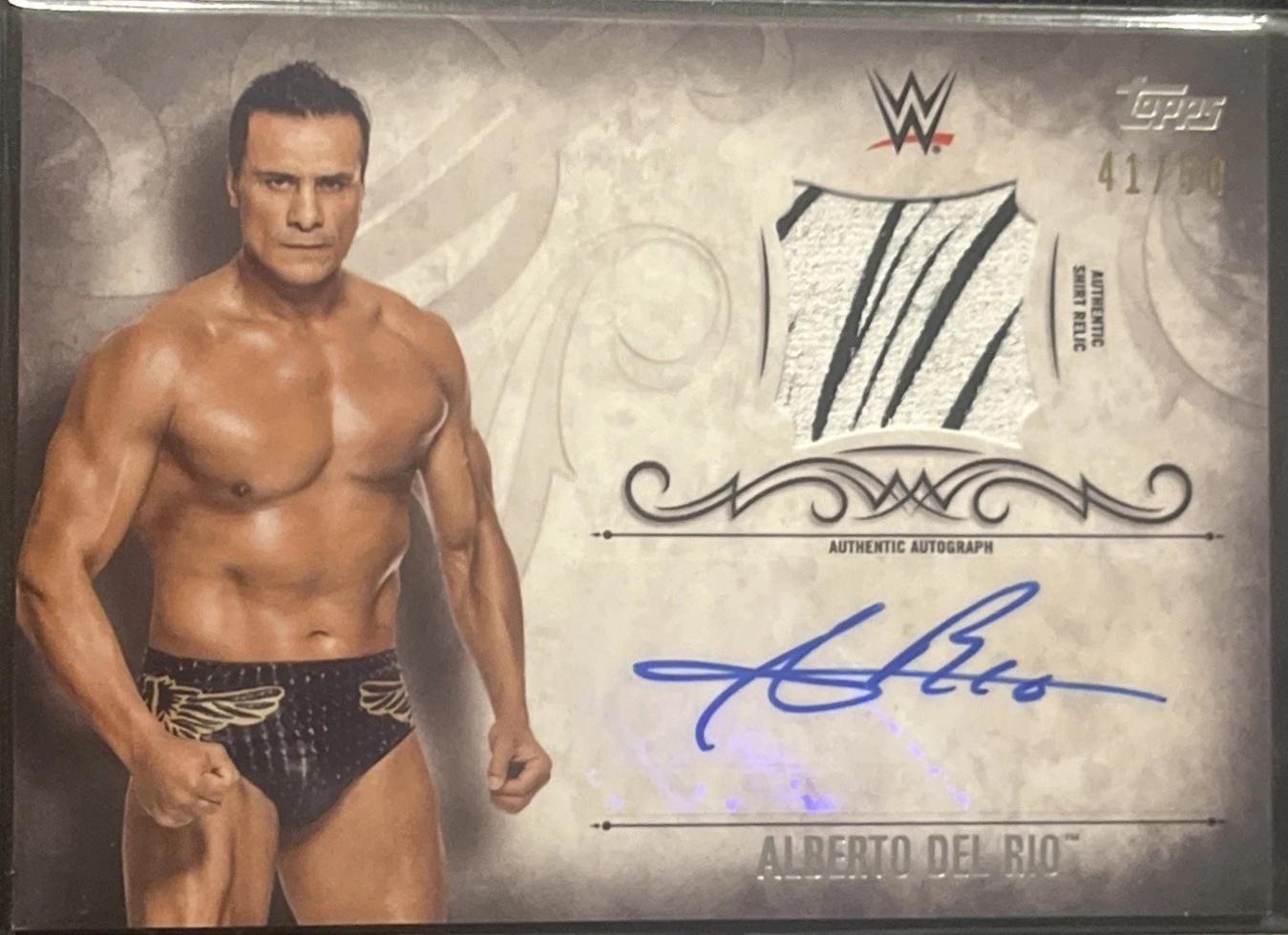 Alberto Del Rio [Silver Autograph] #UAR-ADR