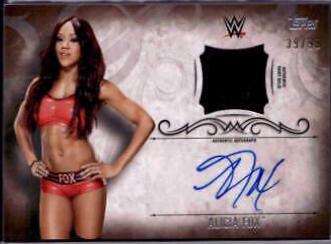 Alicia Fox [Bronze Autograph] #UAR-AC