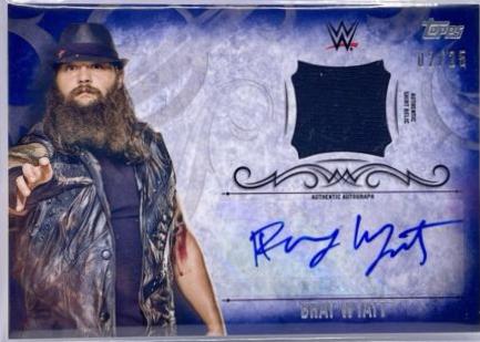 Bray Wyatt [Blue Autograph] #UAR-BW