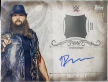 Bray Wyatt [Bronze Autograph] #UAR-BW