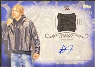 Dean Ambrose [Blue Autograph] #UAR-DA