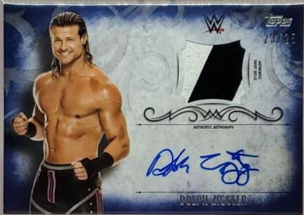 Dolph Ziggler [Blue Autograph] #UAR-DZ