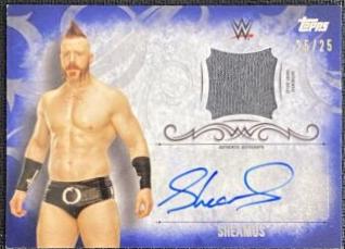 Sheamus [Blue Autograph] #UAR-SH