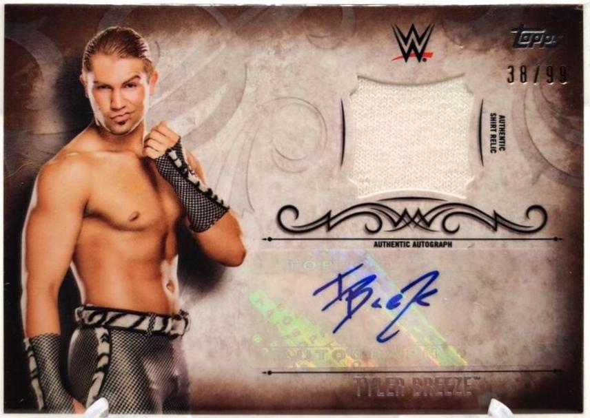 Tyler Breeze [Bronze Autograph] #UAR-TB