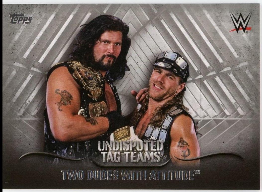 Two Dudes With Attitude [Silver] #UTT-34