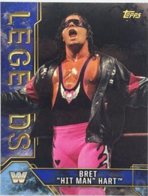 Bret Hit Man Hart [Blue] #17