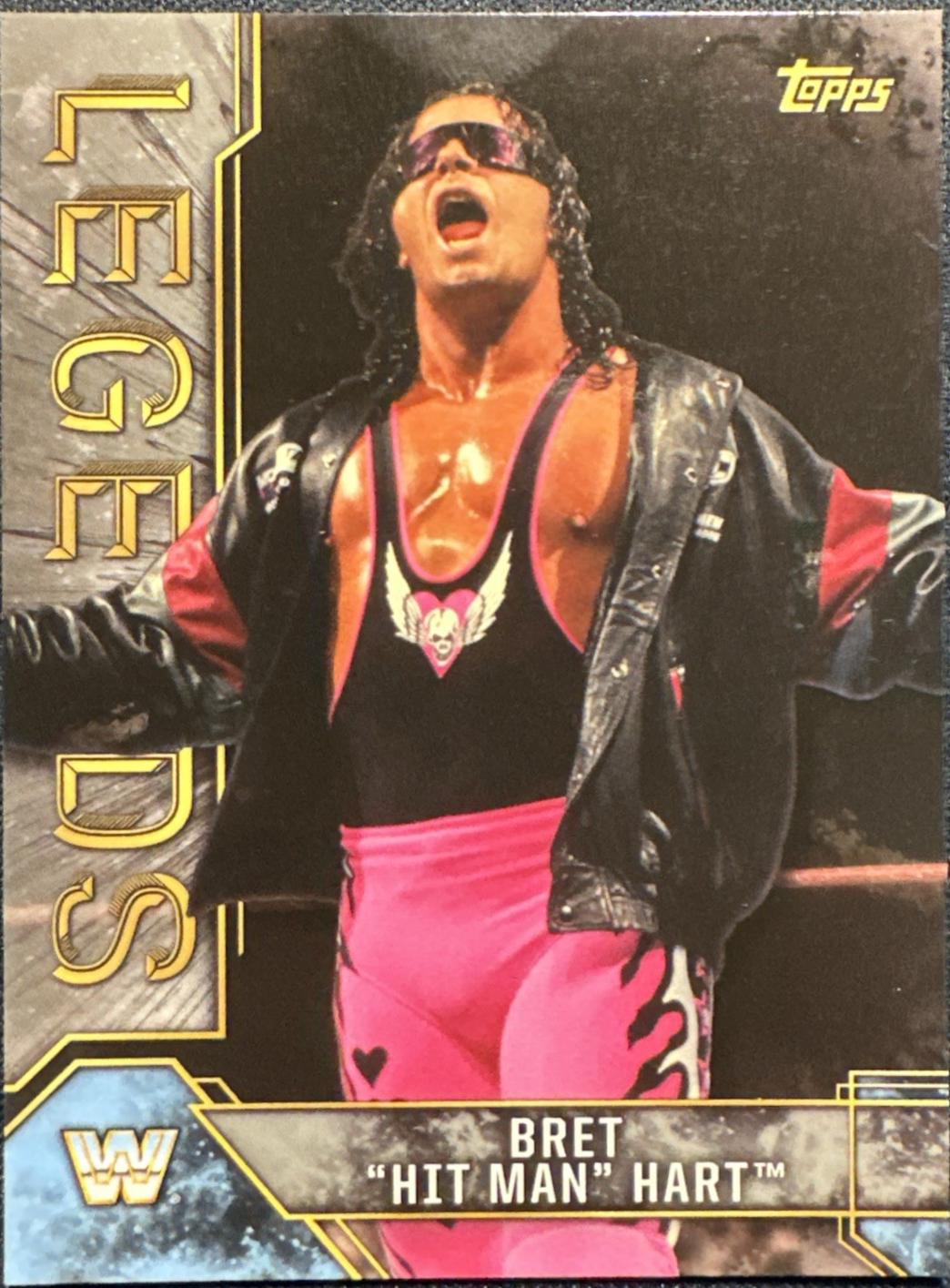 Bret Hit Man Hart [Silver] #17