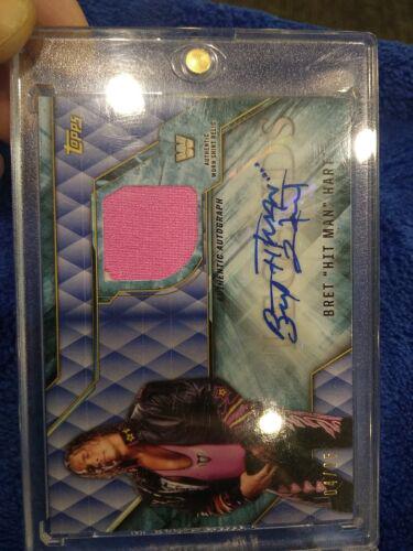 Bret 'Hit Man' Hart [Blue] #LA-BM