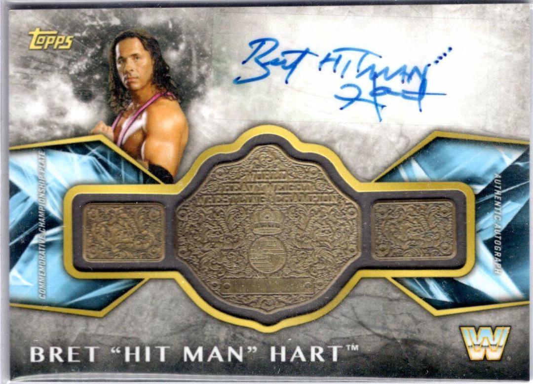 Bret 'Hit Man' Hart [Silver] #LA-BM