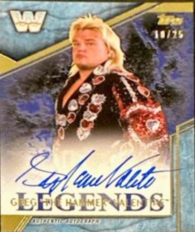 Greg 'The Hammer' Valentine [Blue] #LA-GV