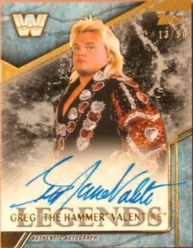 Greg 'The Hammer' Valentine [Silver] #LA-GV