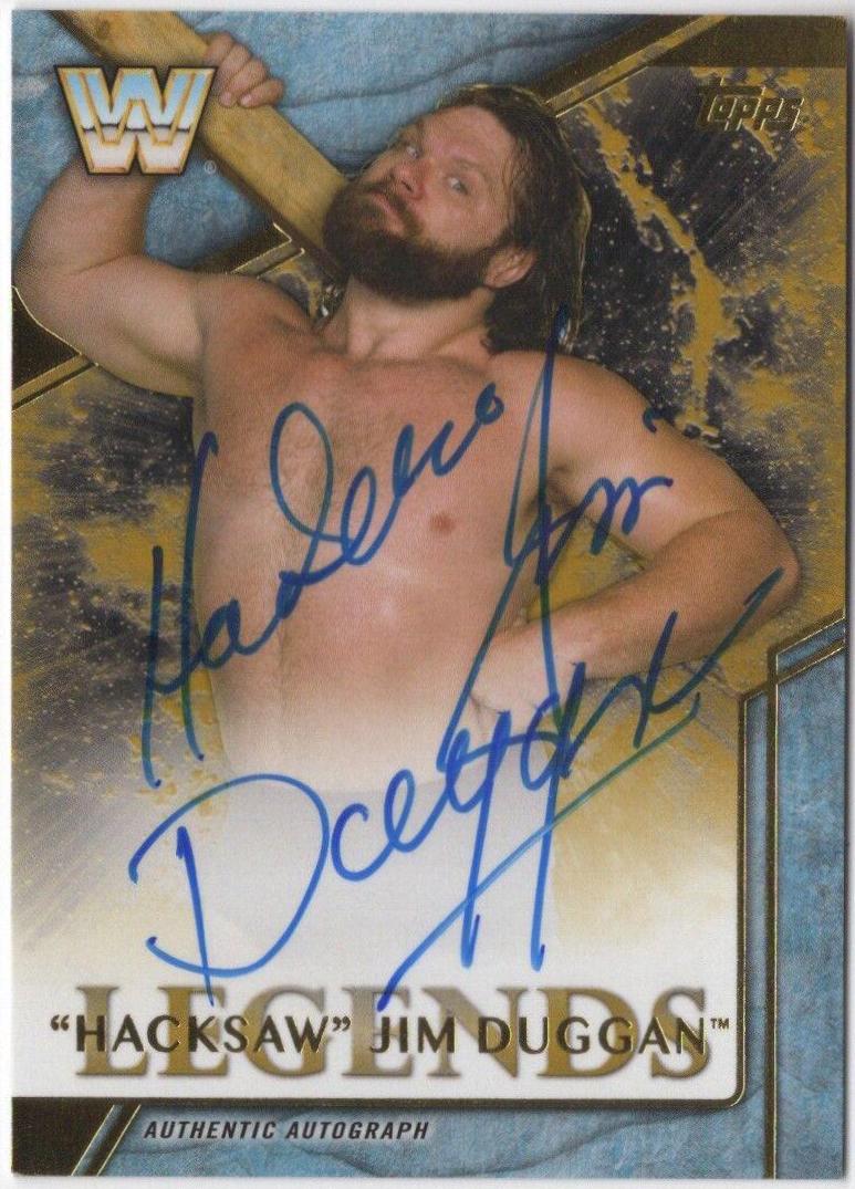 Hacksaw' Jim Duggan [Gold] #LA-HA