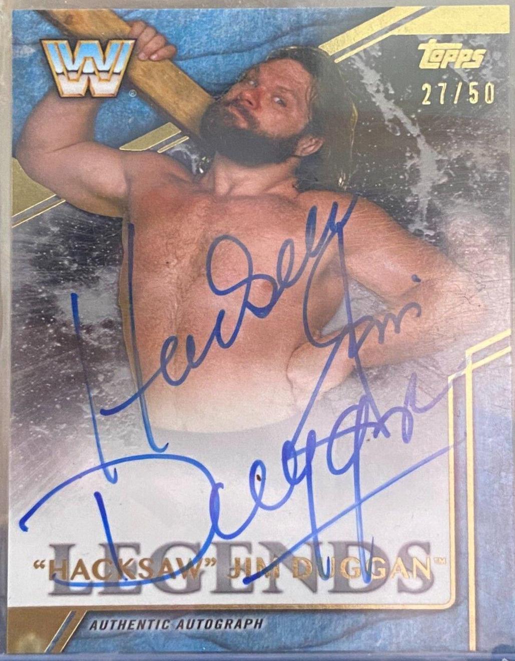 Hacksaw' Jim Duggan [Silver] #LA-HA