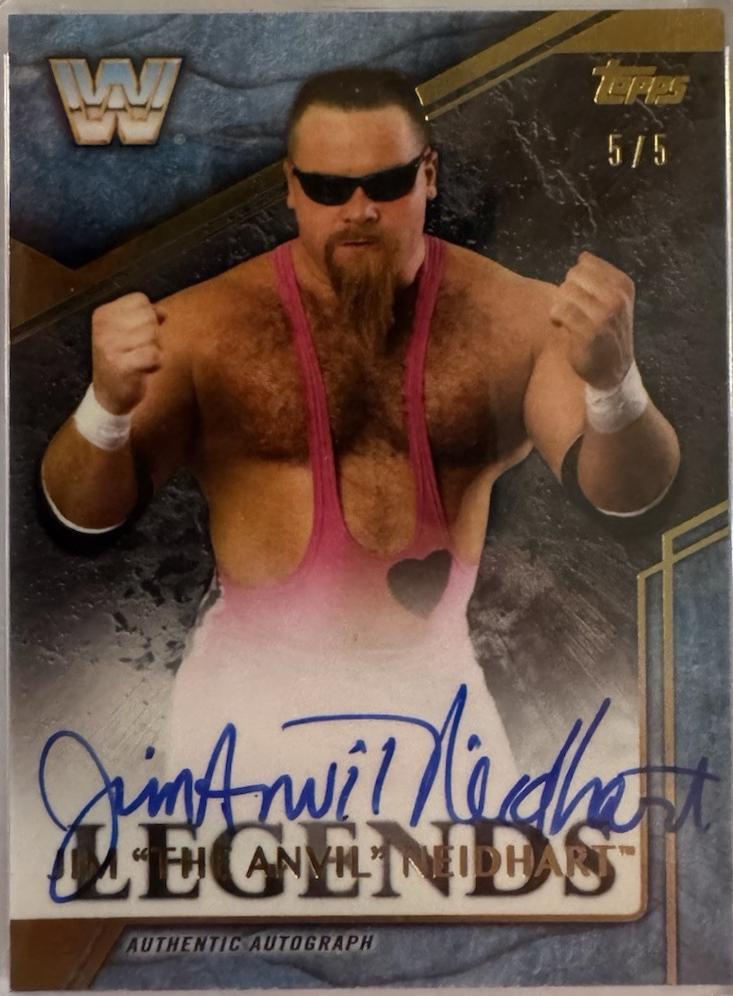 Jim 'The Anvil' Neidhart [Black] #LA-JA