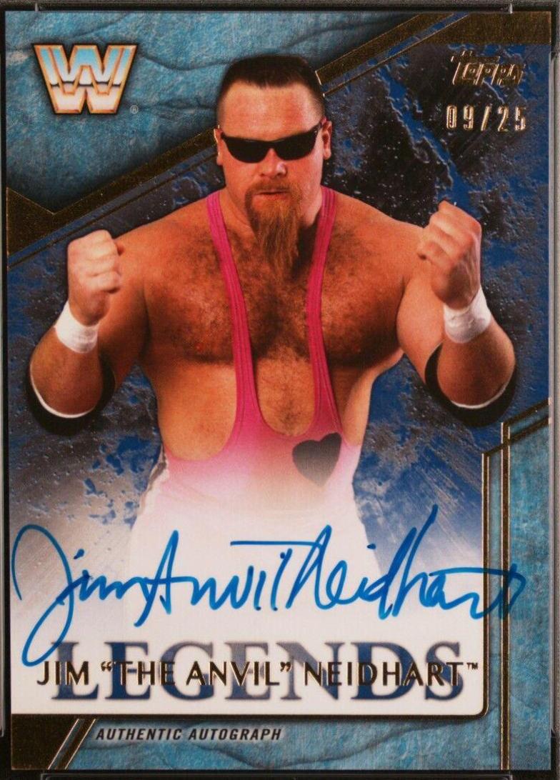 Jim 'The Anvil' Neidhart [Blue] #LA-JA