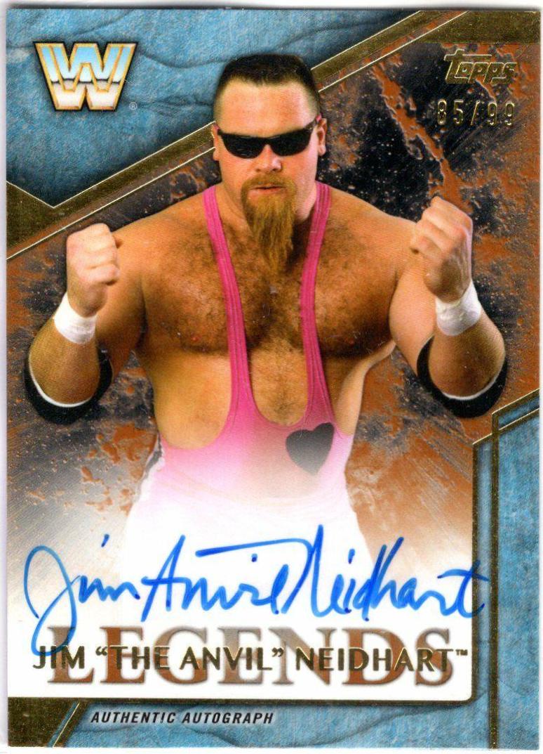 Jim 'The Anvil' Neidhart [Bronze] #LA-JA
