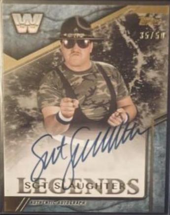 Sgt. Slaughter [Silver] #LA-SS