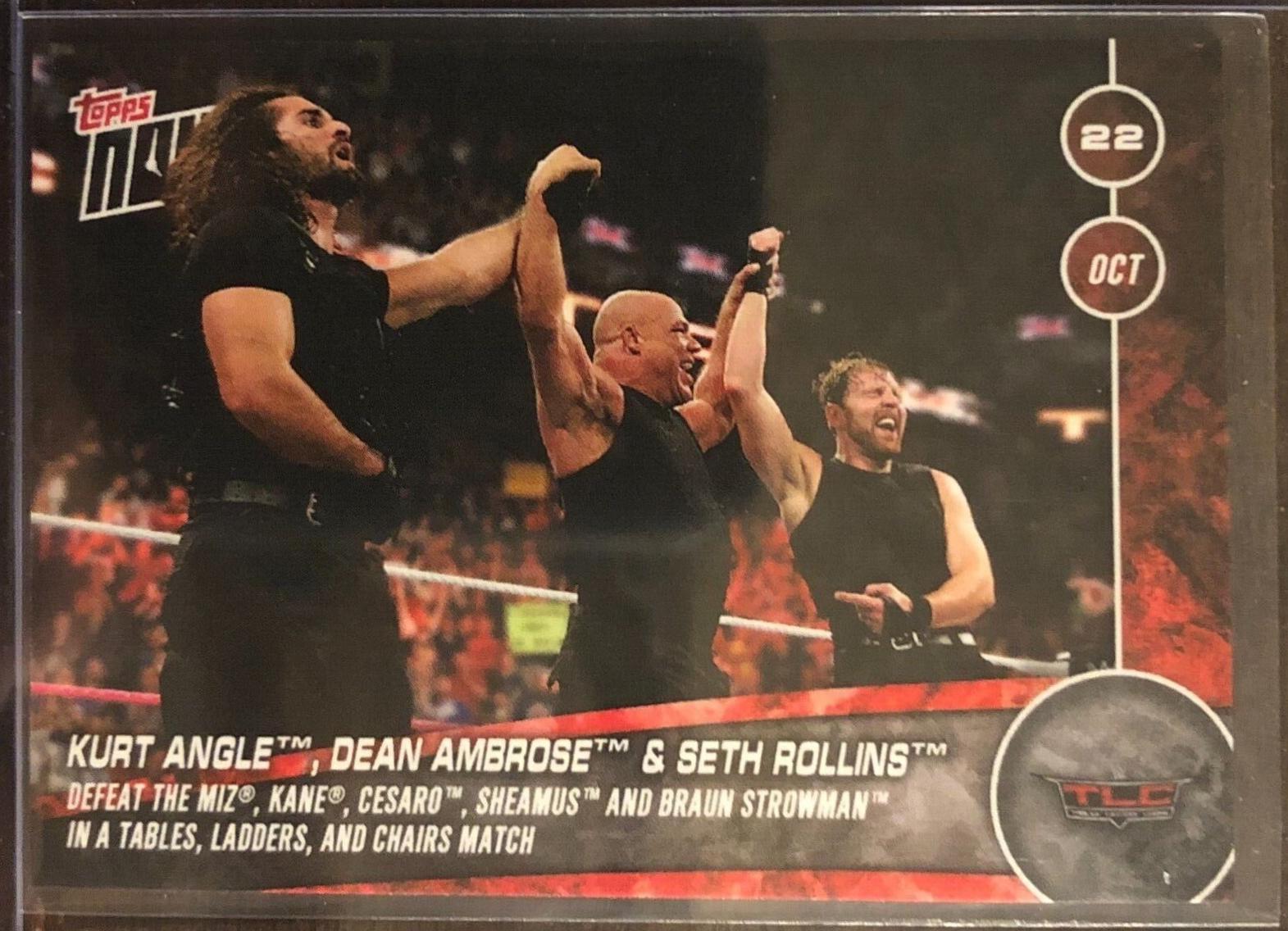 Kurt Angle, Seth Rollins & Dean Ambrose #144