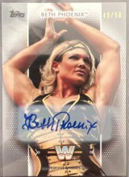 Beth Phoenix [Blue Autograph] #93