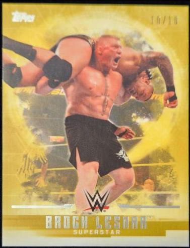Brock Lesnar [Gold] #10