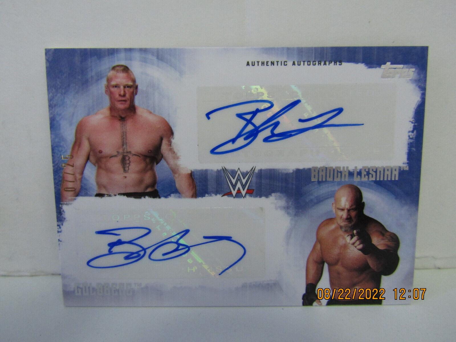 Brock Lesnar [Silver Autograph] #10