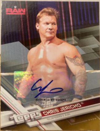 Chris Jericho [Gold Autograph] #13