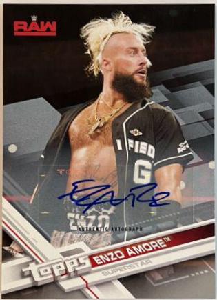 Enzo Amore [Silver Autograph] #16