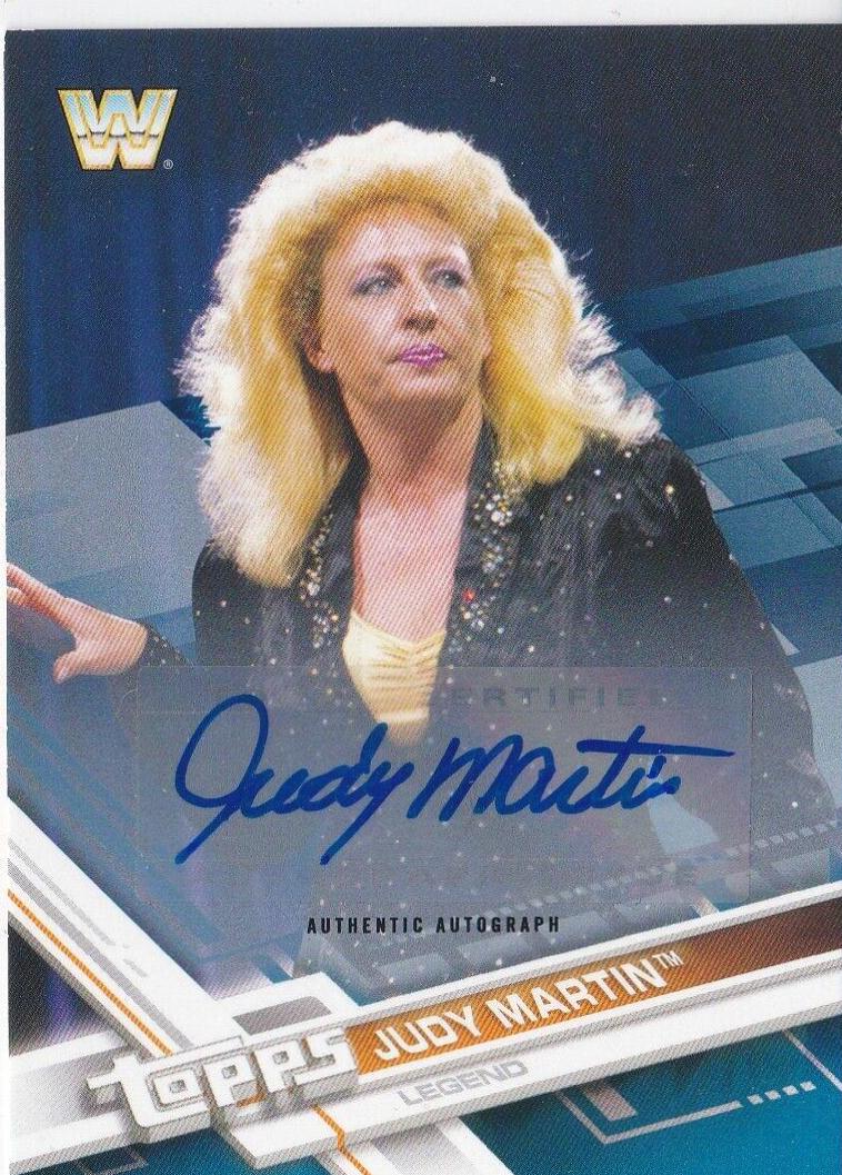 Judy Martin [Blue Autograph] #96
