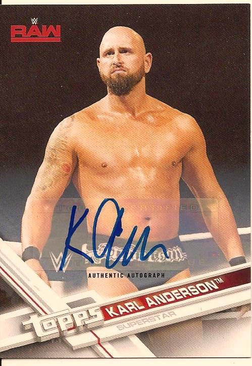 Karl Anderson [Autograph] #21